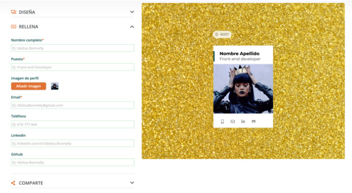 Proyecto generador de tarjetas